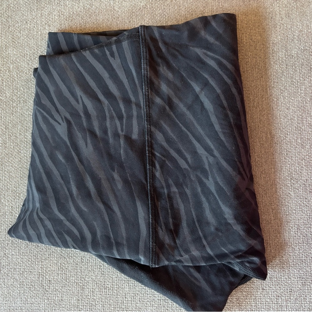 Lululemon Athletica Zebra Print Leggings